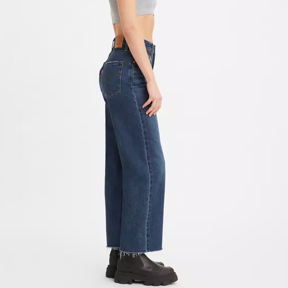 NWT Levi's Ribcage Straight Ankle Crop Jeans Size 29 x 27 - Picture 6 of 13